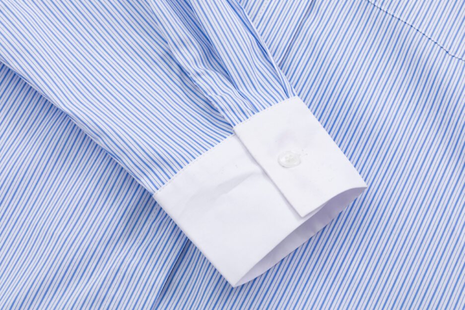 Blue Pinstripe Oxford Shirt - ONE SIZE